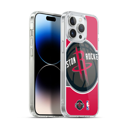 NBA Houston Rockets Logo Oversized Soft Gel Case for Apple iPhone 14 Pro Max & MagSafe