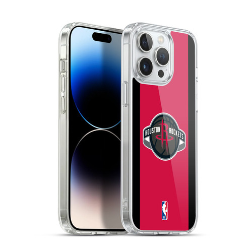 NBA Houston Rockets Logo Red Design Soft Gel Case for Apple iPhone 14 Pro Max & MagSafe