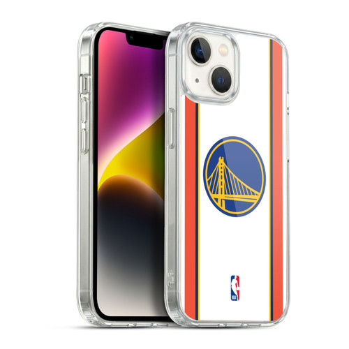 NBA Golden State Warriors Logo Retro Design Soft Gel Case for Apple iPhone 14