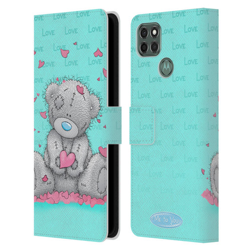 Me To You Classic Tatty Teddy Love Leather Book Wallet Case Cover For Motorola Moto G9 Power