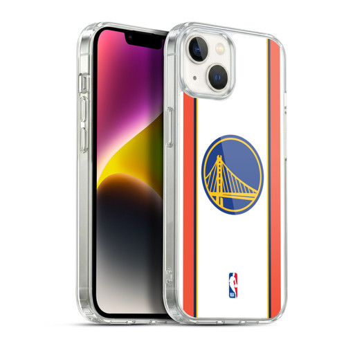 NBA Golden State Warriors Logo Retro Design Soft Gel Case for Apple iPhone 14 Plus & MagSafe