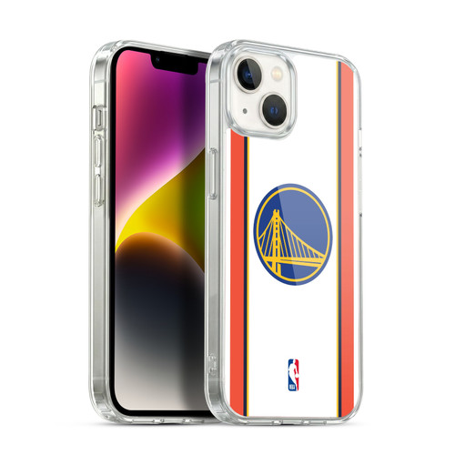 NBA Golden State Warriors Logo Retro Design Soft Gel Case for Apple iPhone 14 Plus & MagSafe
