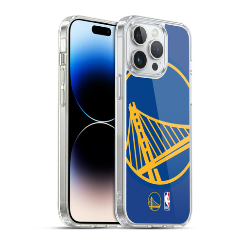 NBA Golden State Warriors Logo Oversized Soft Gel Case for Apple iPhone 14 Pro Max & MagSafe
