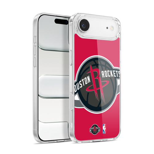 NBA Houston Rockets Logo Oversized Soft Gel Case for Apple iPhone 17 Air