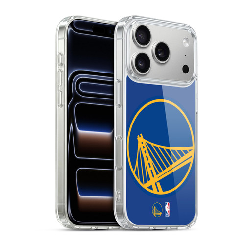 NBA Golden State Warriors Logo Oversized Soft Gel Case for Apple iPhone 17 Pro