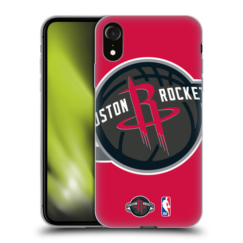 NBA Houston Rockets Logo Oversized Soft Gel Case for Apple iPhone XR