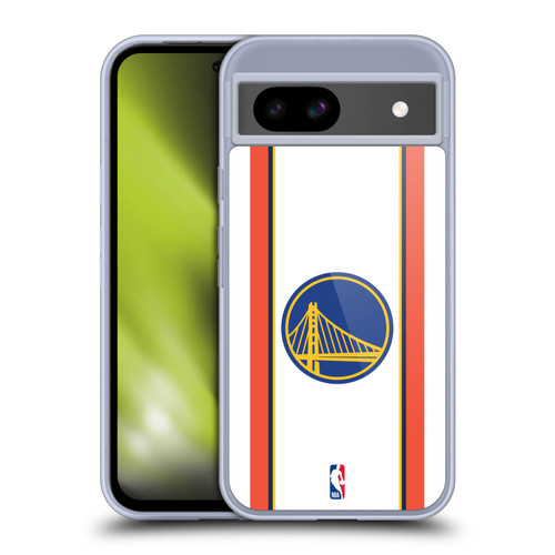 NBA Golden State Warriors Logo Retro Design Soft Gel Case for Google Pixel 8a
