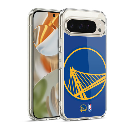 NBA Golden State Warriors Logo Oversized Soft Gel Case for Google Pixel 9 / Pixel 9 Pro