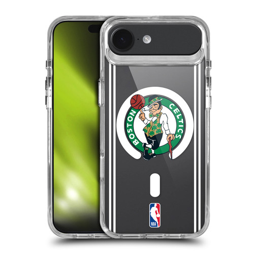 NBA Boston Celtics Logo Green Design Text SHOCKPROOF BUMPER CASE COMPATIBLE WITH Apple iPhone 17 Air & MAGSAFE