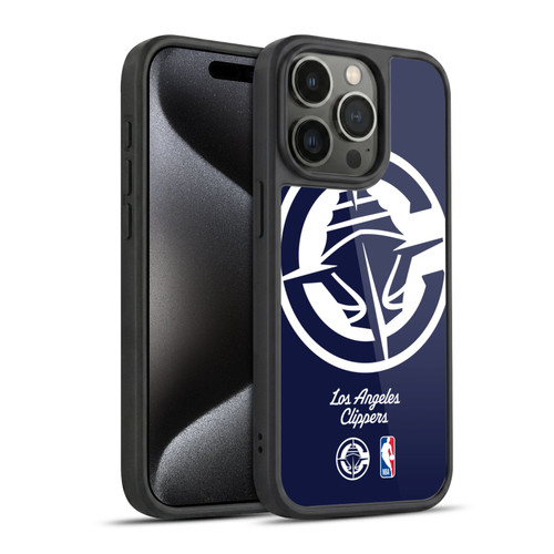 NBA Los Angeles Clippers Logo Oversized Gel Armour Case For Apple iPhone 15 Pro