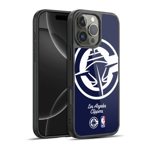 NBA Los Angeles Clippers Logo Oversized Gel Armour Case For Apple iPhone 16 Pro Max