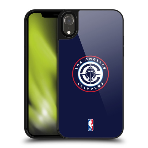 NBA Los Angeles Clippers Logo Navy Gel Armour Case For Apple iPhone XR