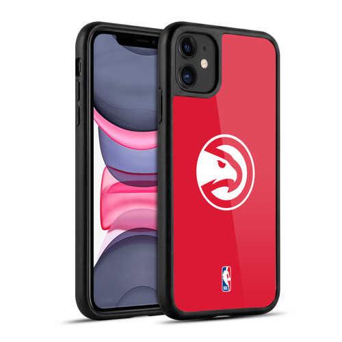 NBA Atlanta Hawks Logo Red Gel Armour Case For Apple iPhone 11
