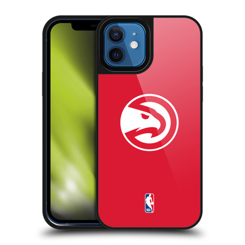 NBA Atlanta Hawks Logo Red Gel Armour Case For Apple iPhone 12 / iPhone 12 Pro