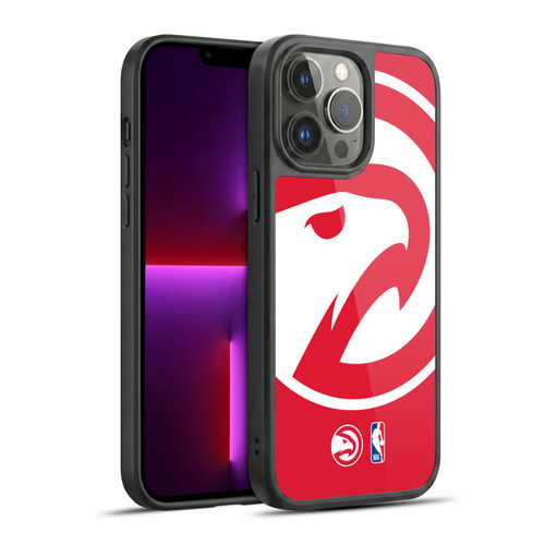 NBA Atlanta Hawks Logo Oversized Gel Armour Case For Apple iPhone 13 Pro Max