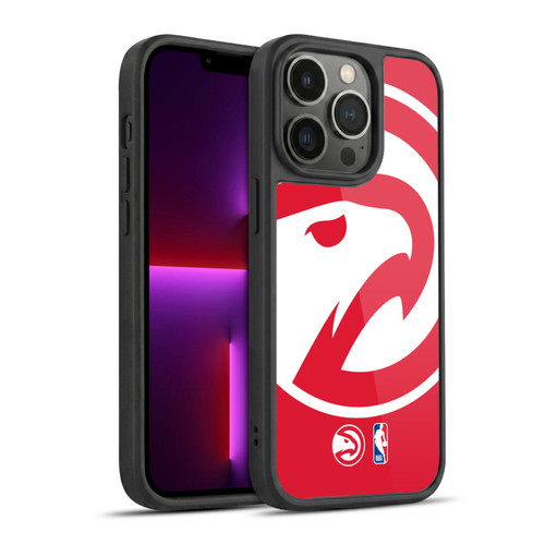 NBA Atlanta Hawks Logo Oversized Gel Armour Case For Apple iPhone 13 Pro