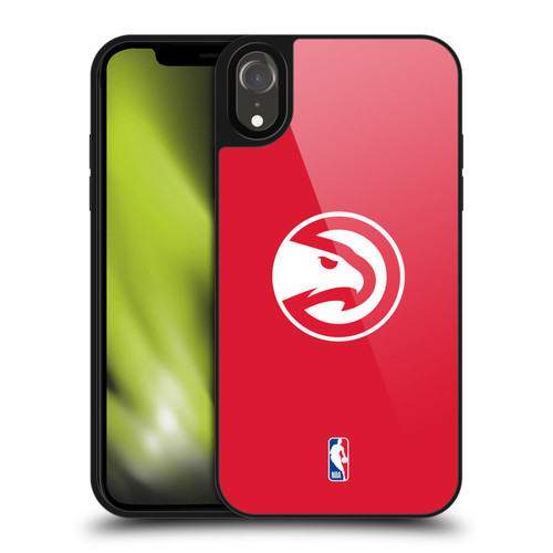 NBA Atlanta Hawks Logo Red Gel Armour Case For Apple iPhone XR