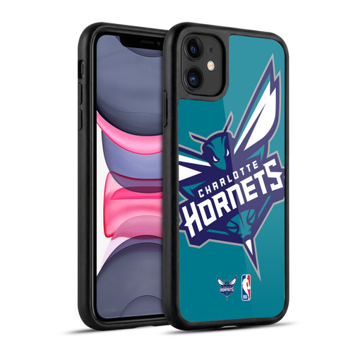 NBA Charlotte Hornets Logo Oversized Gel Armour Case For Apple iPhone 11