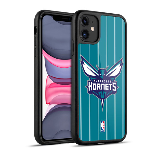 NBA Charlotte Hornets Logo Teal Design Gel Armour Case For Apple iPhone 11
