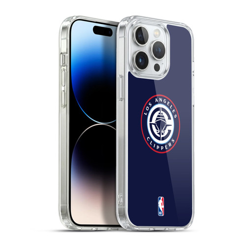 NBA Los Angeles Clippers Logo Navy Soft Gel Case for Apple iPhone 13 Pro Max & MagSafe
