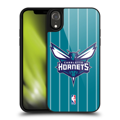 NBA Charlotte Hornets Logo Teal Design Gel Armour Case For Apple iPhone XR