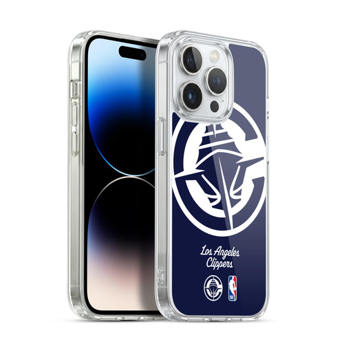 NBA Los Angeles Clippers Logo Oversized Soft Gel Case for Apple iPhone 13 Pro & MagSafe