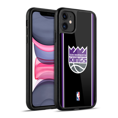 NBA Sacramento Kings Logo Black Design Gel Armour Case For Apple iPhone 11