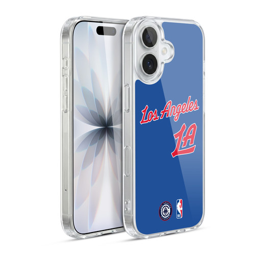 NBA Los Angeles Clippers Logo Retro Design Soft Gel Case for Apple iPhone 17
