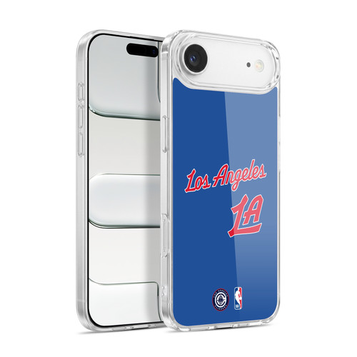 NBA Los Angeles Clippers Logo Retro Design Soft Gel Case for Apple iPhone 17 Air