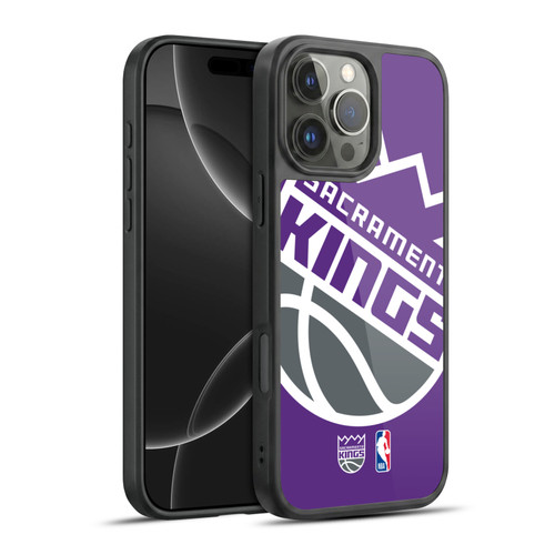 NBA Sacramento Kings Logo Oversized Gel Armour Case For Apple iPhone 16 Pro Max