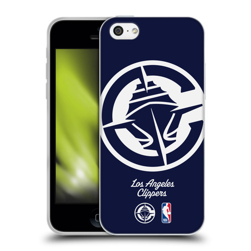 NBA Los Angeles Clippers Logo Oversized Soft Gel Case for Apple iPhone 5c