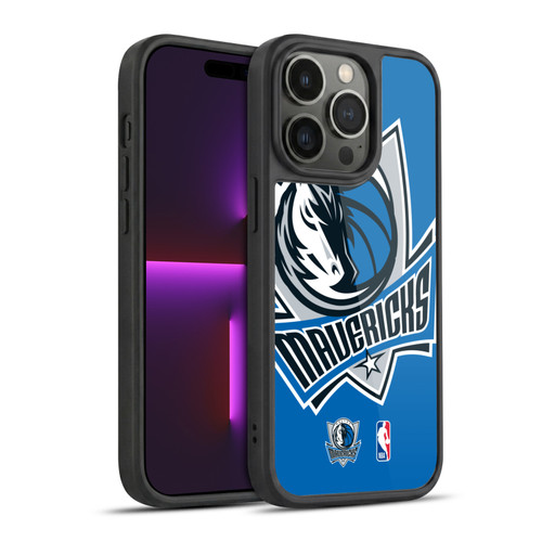 NBA Dallas Mavericks Logo Oversized Gel Armour Case For Apple iPhone 14 Pro