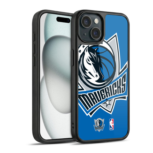 NBA Dallas Mavericks Logo Oversized Gel Armour Case For Apple iPhone 15