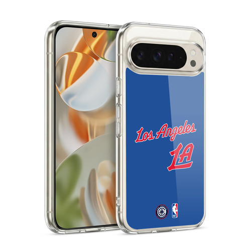 NBA Los Angeles Clippers Logo Retro Design Soft Gel Case for Google Pixel 9 / Pixel 9 Pro
