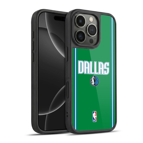 NBA Dallas Mavericks Logo Green Design Gel Armour Case For Apple iPhone 16 Pro