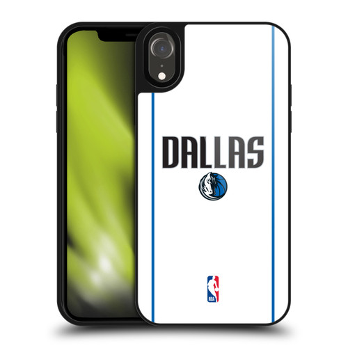 NBA Dallas Mavericks Logo White Design Gel Armour Case For Apple iPhone XR