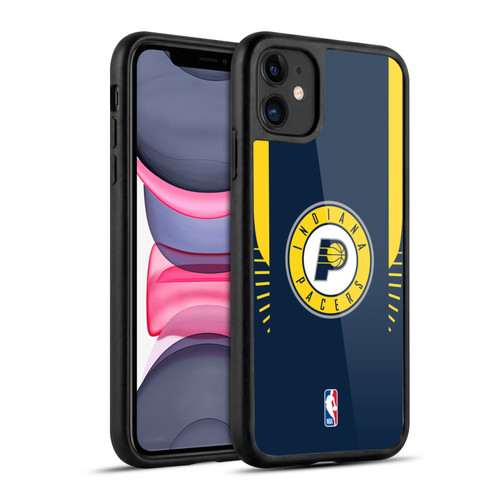 NBA Indiana Pacers Logo Navy Design Gel Armour Case For Apple iPhone 11