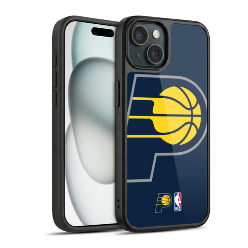 NBA Indiana Pacers Logo Oversized Gel Armour Case For Apple iPhone 15