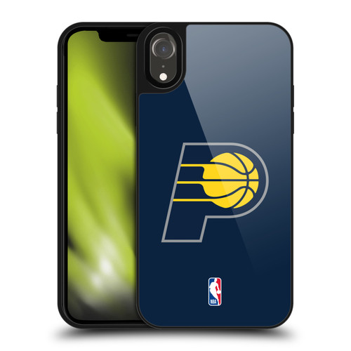 NBA Indiana Pacers Logo Navy Blue Gel Armour Case For Apple iPhone XR
