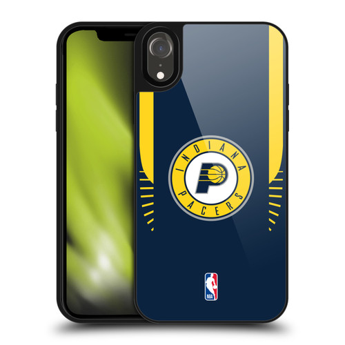 NBA Indiana Pacers Logo Navy Design Gel Armour Case For Apple iPhone XR