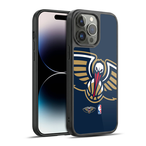 NBA New Orleans Pelicans Logo Oversized Gel Armour Case For Apple iPhone 14 Pro Max