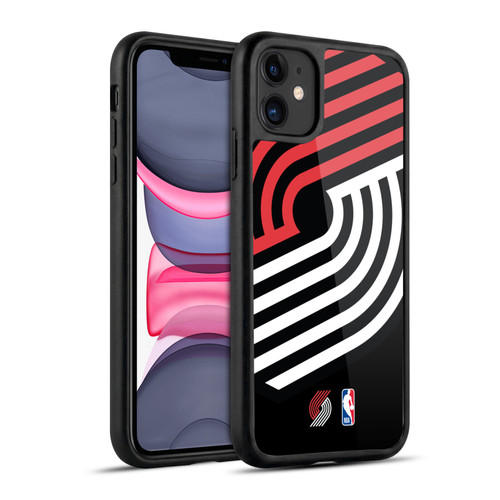 NBA Portland Trail Blazers Logo Oversized Gel Armour Case For Apple iPhone 11