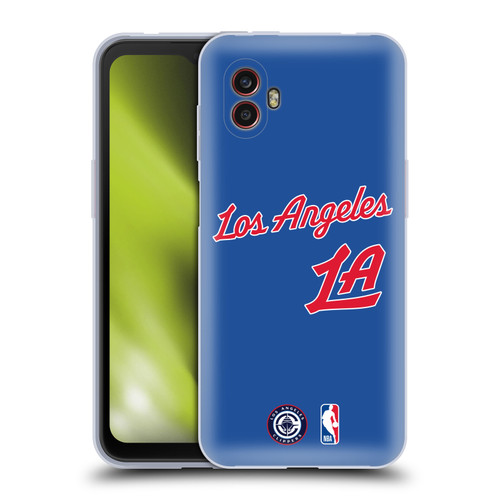 NBA Los Angeles Clippers Logo Retro Design Soft Gel Case for Samsung Galaxy Xcover6 Pro/Pro2