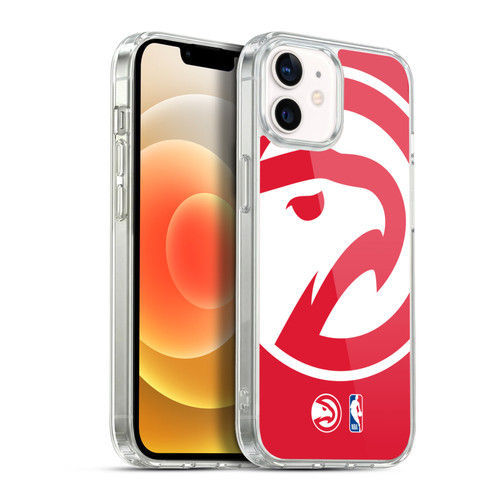 NBA Atlanta Hawks Logo Oversized Soft Gel Case for Apple iPhone 12 / iPhone 12 Pro & MagSafe