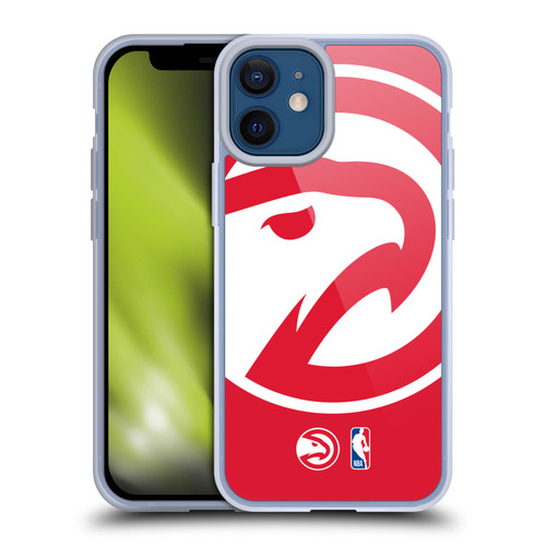 NBA Atlanta Hawks Logo Oversized Soft Gel Case for Apple iPhone 12 Mini & MagSafe
