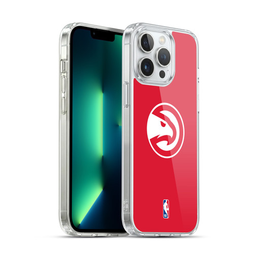 NBA Atlanta Hawks Logo Red Soft Gel Case for Apple iPhone 13 Pro Max & MagSafe