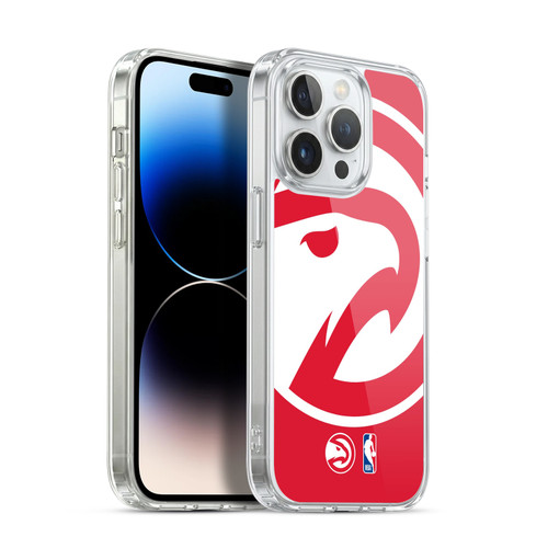 NBA Atlanta Hawks Logo Oversized Soft Gel Case for Apple iPhone 13 Pro & MagSafe