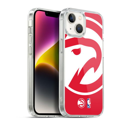 NBA Atlanta Hawks Logo Oversized Soft Gel Case for Apple iPhone 14