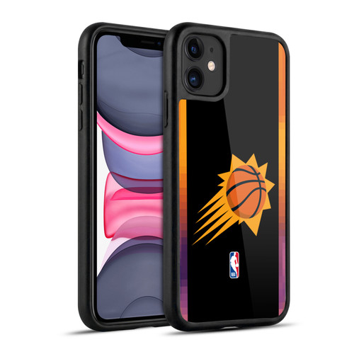 NBA Phoenix Suns Logo Black Design Gel Armour Case For Apple iPhone 11