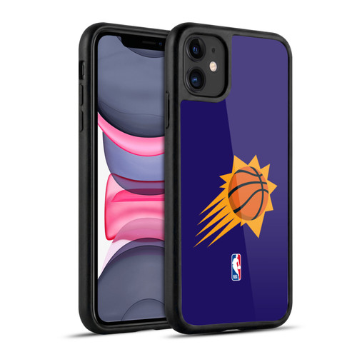 NBA Phoenix Suns Logo Purple Gel Armour Case For Apple iPhone 11